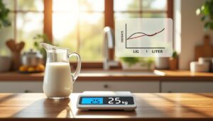 découvrez comment convertir facilement des kilogrammes de lait en litres grâce à notre guide pratique. apprenez la relation entre la masse et le volume pour obtenir des résultats précis.