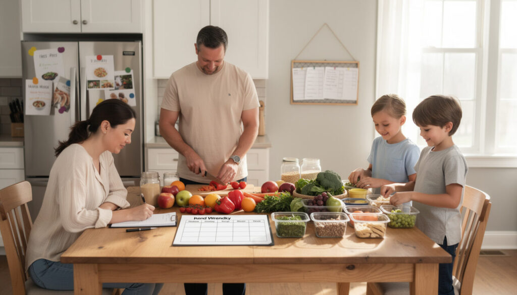 découvrez nos astuces pratiques pour organiser facilement les repas de votre famille toute la semaine, gagner du temps et varier les menus.