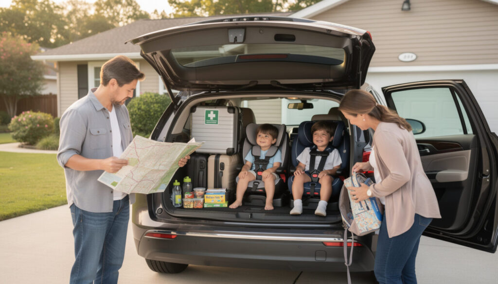 préparez un long trajet avec plusieurs enfants grâce à nos conseils pratiques : organisation, pauses, repas et activités pour voyager sereinement.